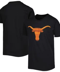 Alternative view of Youth Black Texas Longhorns Midnight Mascot T-Shirt