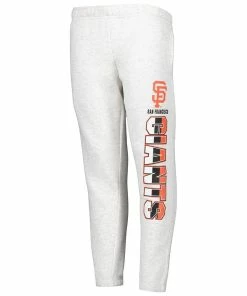 Youth Ash San Francisco Giants Game Time Fleece Pants -MLB Shop 5982904 ALT2