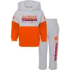 Toddler Heather Gray/Orange Clemson Tigers Playmaker Pullover Hoodie & Pants Set