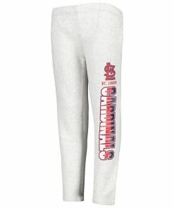 Youth Ash St. Louis Cardinals Game Time Fleece Pants 5 Youth Ash St. Louis Cardinals Game Time Fleece Pants -MLB Shop 5983133 ALT2