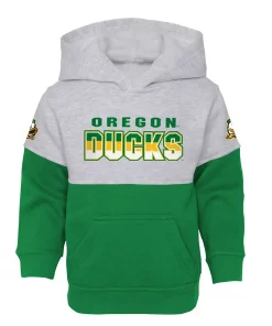 Toddler Heather Gray/Green Oregon Ducks Playmaker Pullover Hoodie & Pants Set -MLB Shop 5983146 ALT2