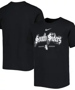 Youth Black Chicago White Sox Local South Side T-Shirt -MLB Shop 5993916 ALT