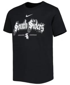 Youth Black Chicago White Sox Local South Side T-Shirt -MLB Shop 5993916 ALT2