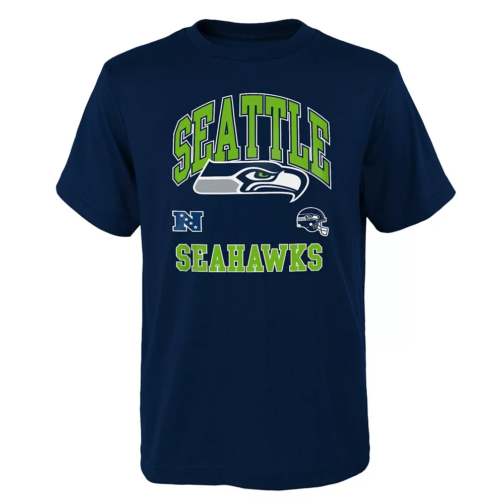 Youth College Navy Seattle Seahawks Official Business T-Shirt 1 Youth College Navy Seattle Seahawks Official Business T-Shirt