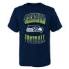 Youth College Navy Seattle Seahawks Forward Progress T-Shirt