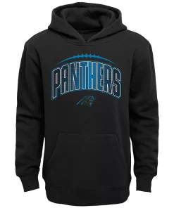 Toddler Black/Heather Gray Carolina Panthers Double-Up Pullover Hoodie & Pants Set -MLB Shop 5994942 ALT2