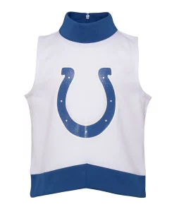 Girls Youth White Indianapolis Colts Junior Camp Cheer Dress 6 Girls Youth White Indianapolis Colts Junior Camp Cheer Dress -MLB Shop 5995592 ALT2
