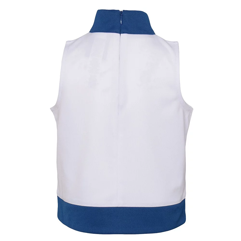 Girls Youth White Indianapolis Colts Junior Camp Cheer Dress 4 Girls Youth White Indianapolis Colts Junior Camp Cheer Dress - Image 4