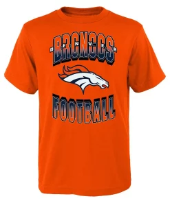 Youth Orange Denver Broncos Forward Progress T-Shirt