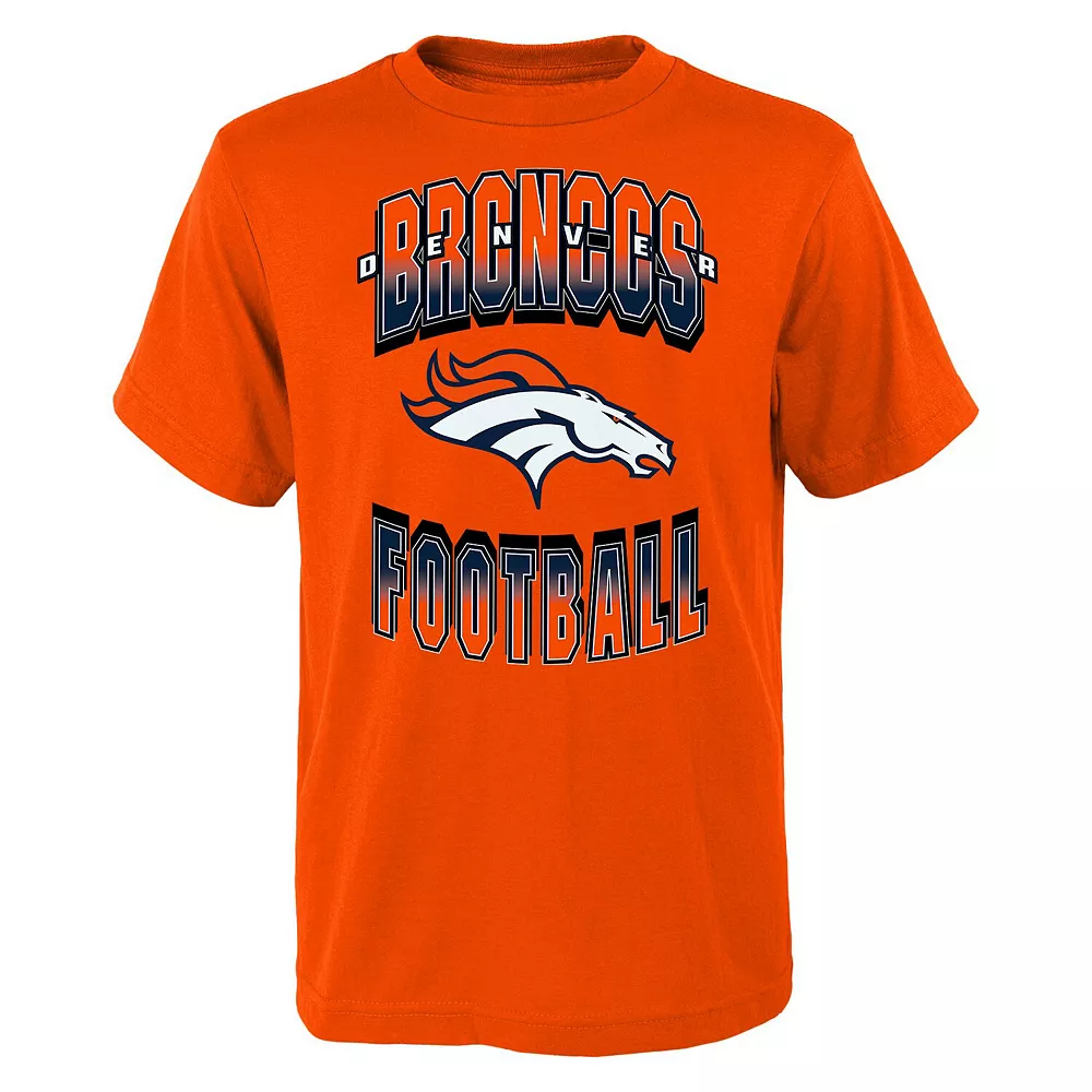 Youth Orange Denver Broncos Forward Progress T-Shirt 1 Youth Orange Denver Broncos Forward Progress T-Shirt
