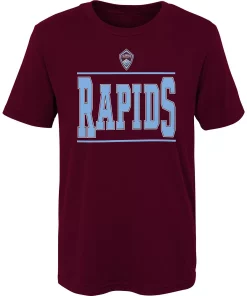 Youth Burgundy Colorado Rapids Players T-Shirt