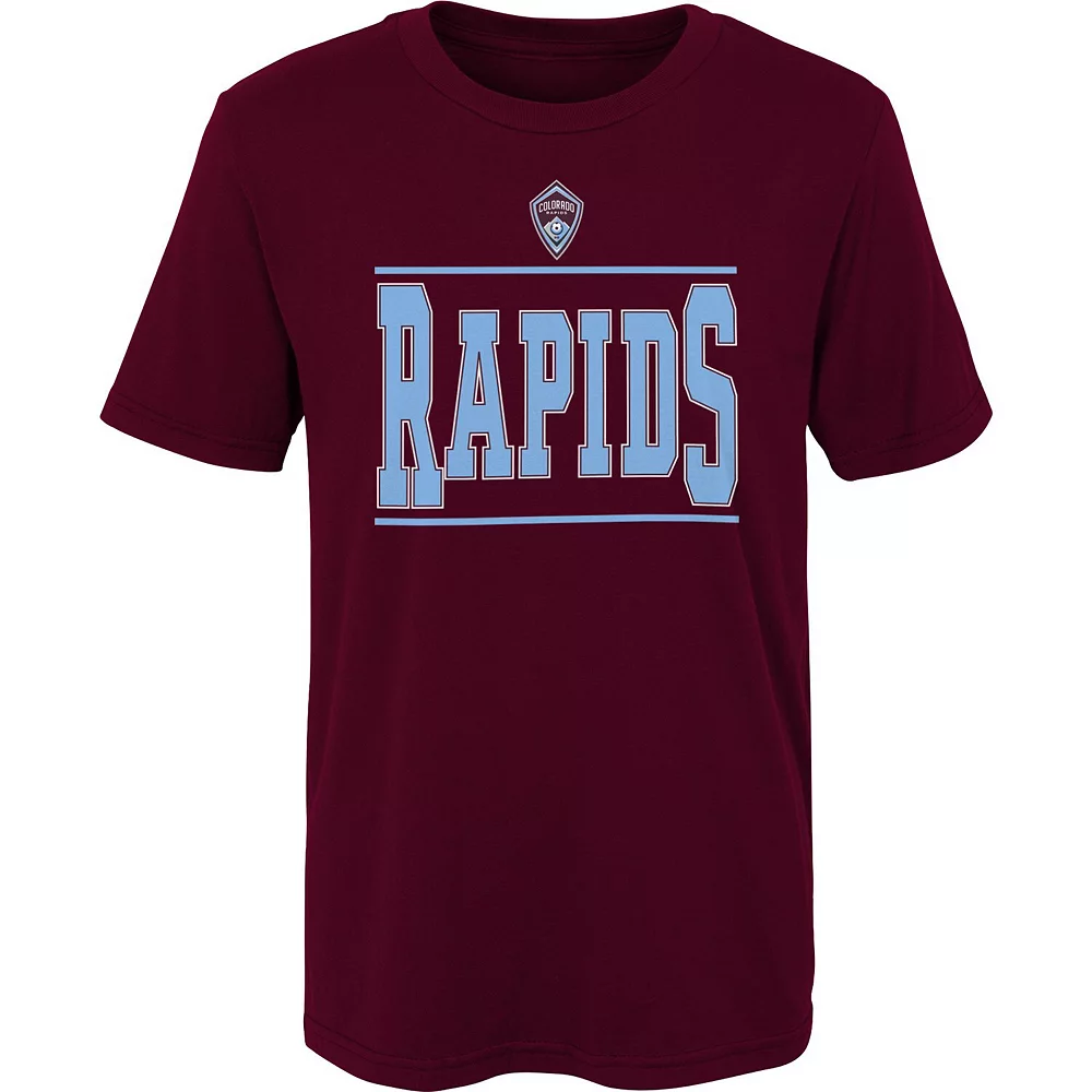 Youth Burgundy Colorado Rapids Players T-Shirt 1 Youth Burgundy Colorado Rapids Players T-Shirt