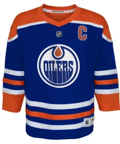 Youth Connor McDavid Royal Edmonton Oilers Home Replica Player Jersey 5 Youth Connor McDavid Royal Edmonton Oilers Home Replica Player Jersey -MLB Shop 6010376 ALT2