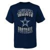 Youth Navy Dallas Cowboys Forward Progress T-Shirt