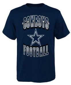 Youth Navy Dallas Cowboys Forward Progress T-Shirt