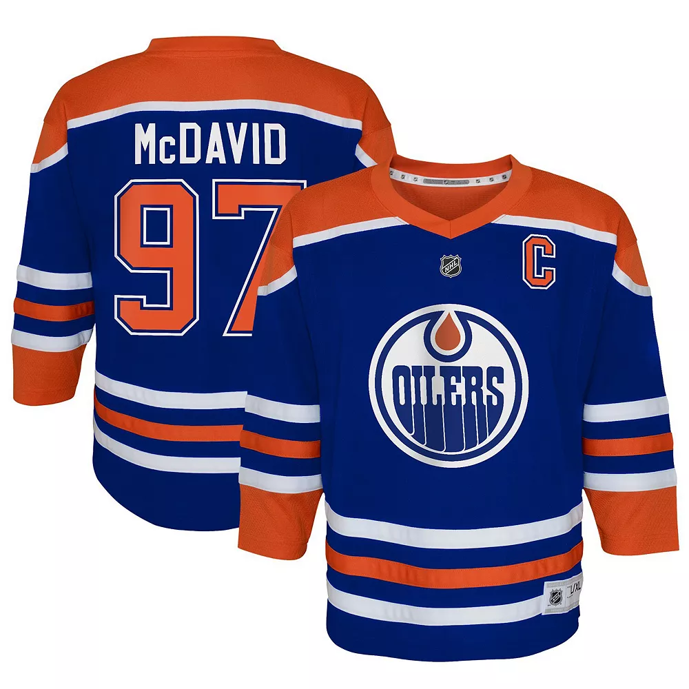 Toddler Connor McDavid Royal Edmonton Oilers Home Replica Player Jersey 1 Toddler Connor McDavid Royal Edmonton Oilers Home Replica Player Jersey