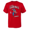 Youth Red St. Louis Cardinals Team Captain America Marvel T-Shirt