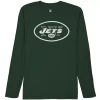 New York Jets Youth Team Logo Long Sleeve T-Shirt - Green