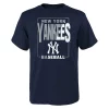 Youth Navy New York Yankees Coin Toss T-Shirt