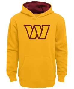 Youth Gold Washington Football Team Team Prime Pullover Hoodie