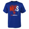 Youth Royal New York Mets Coin Toss T-Shirt