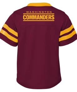 Toddler Burgundy/Gold Washington Commanders Red Zone V-Neck Jersey Top & Pants Set -MLB Shop 6025075 ALT3