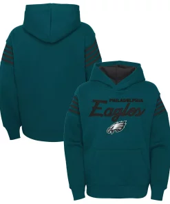 Youth Midnight Green Philadelphia Eagles The Champ Is Here Pullover Hoodie -MLB Shop 6025197 ALT