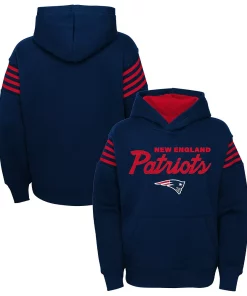 Youth Navy New England Patriots The Champ Is Here Pullover Hoodie 4 Youth Navy New England Patriots The Champ Is Here Pullover Hoodie -MLB Shop 6025259 ALT