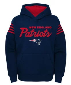 Youth Navy New England Patriots The Champ Is Here Pullover Hoodie 5 Youth Navy New England Patriots The Champ Is Here Pullover Hoodie -MLB Shop 6025259 ALT2