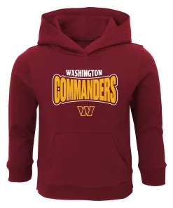 Toddler Burgundy Washington Commanders Draft Pick Pullover Hoodie