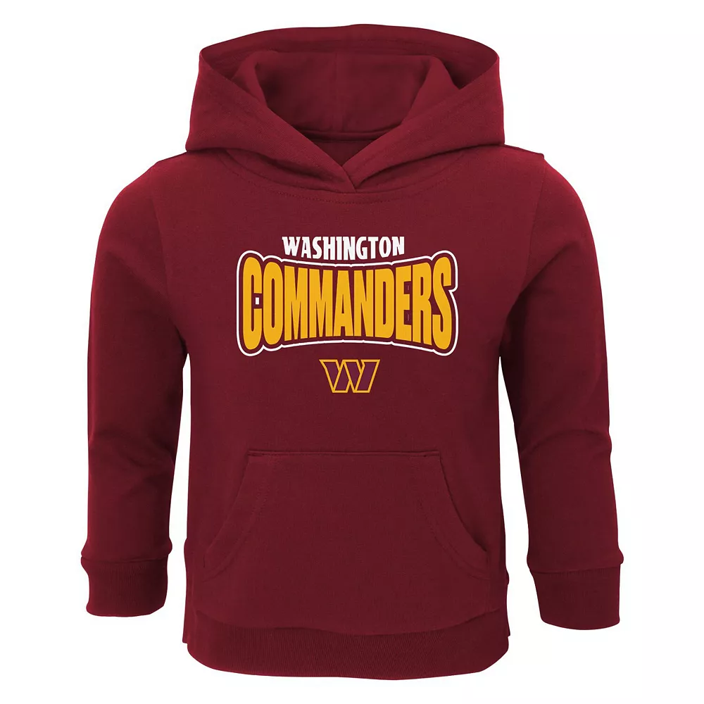 Toddler Burgundy Washington Commanders Draft Pick Pullover Hoodie 1 Toddler Burgundy Washington Commanders Draft Pick Pullover Hoodie