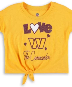 Toddler Gold/Burgundy Washington Commanders Forever Love T-Shirt & Leggings Set 5 Toddler Gold/Burgundy Washington Commanders Forever Love T-Shirt & Leggings Set -MLB Shop 6025634 ALT2
