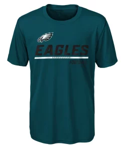 Youth Midnight Green Philadelphia Eagles Engaged T-Shirt