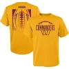 Youth Gold Washington Commanders Blitz Ball T-Shirt