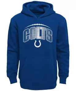 Toddler Royal/Heather Gray Indianapolis Colts Double-Up Pullover Hoodie & Pants Set -MLB Shop 6027464 ALT2