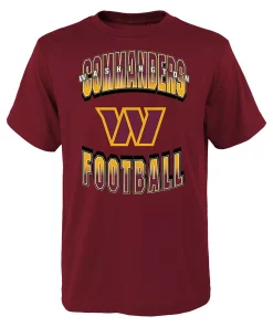 Youth Burgundy Washington Commanders Forward Progress T-Shirt
