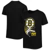 Youth Black Boston Bruins Rebel Alliance T-Shirt