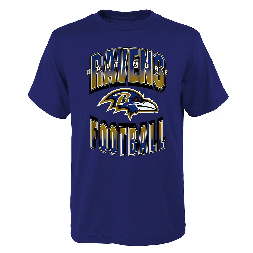 Youth Purple Baltimore Ravens Forward Progress T-Shirt 1 Youth Purple Baltimore Ravens Forward Progress T-Shirt
