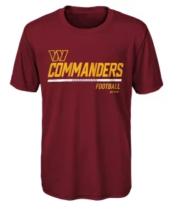 Youth Burgundy Washington Commanders Engaged T-Shirt