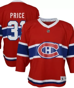 Youth Carey Price Red Montreal Canadiens Home Replica Player Jersey