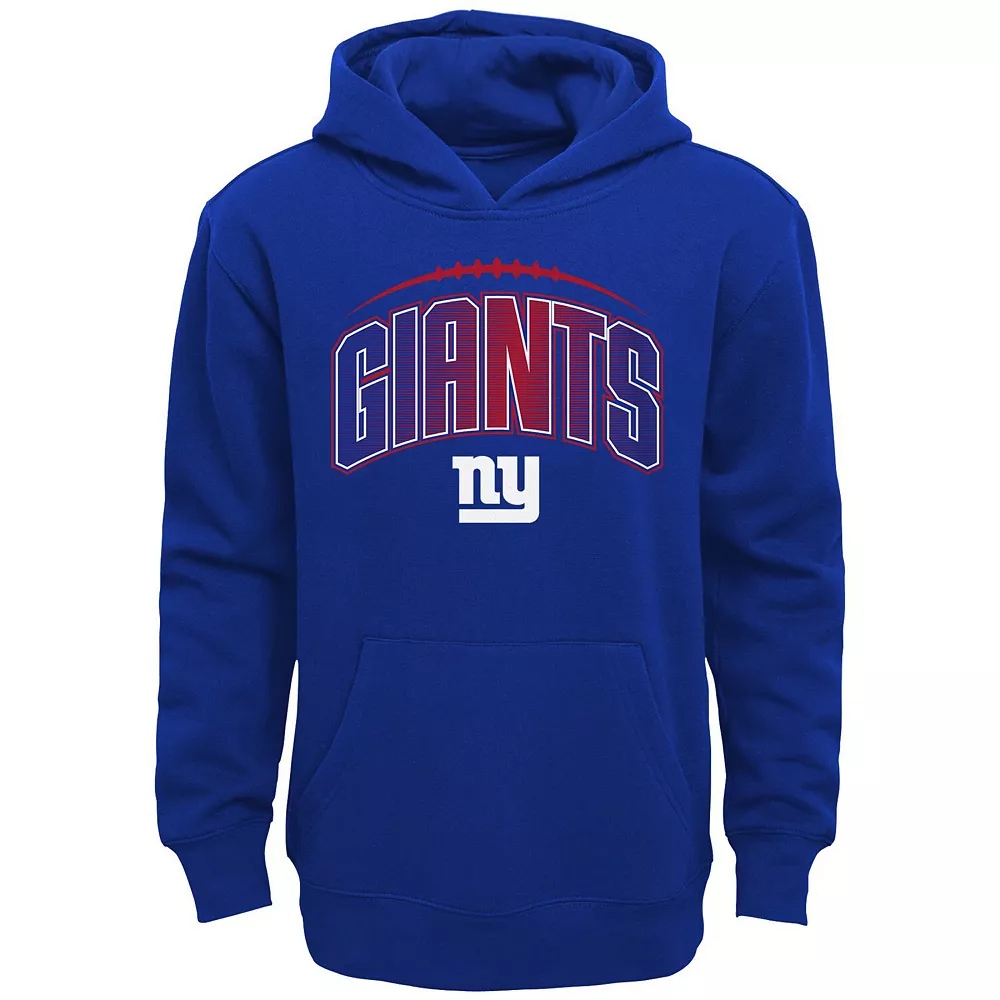 Toddler Royal/Heathered Gray New York Giants Double-Up Pullover Hoodie & Pants Set 3 Toddler Royal/Heathered Gray New York Giants Double-Up Pullover Hoodie & Pants Set - Image 3