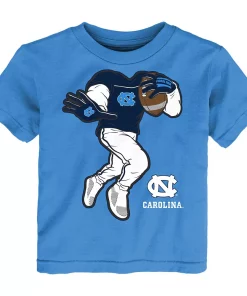 Toddler Carolina Blue North Carolina Tar Heels Stiff Arm T-Shirt