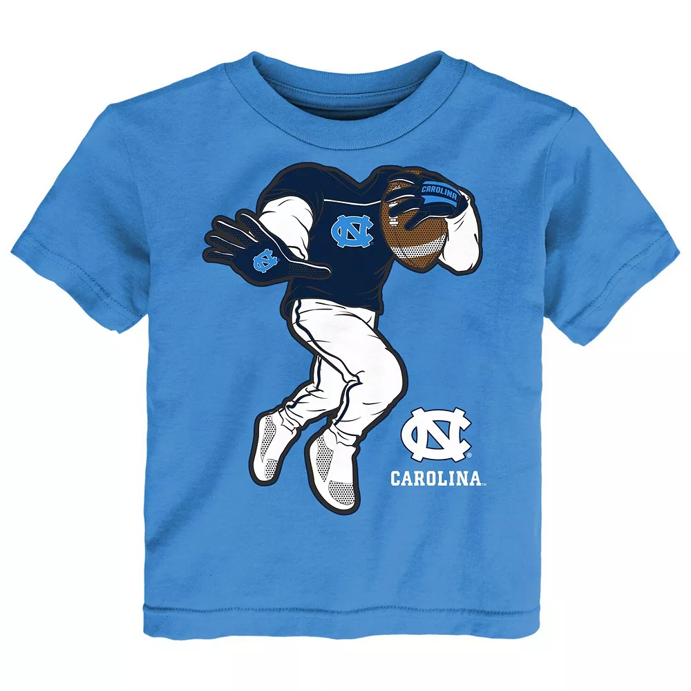 Toddler Carolina Blue North Carolina Tar Heels Stiff Arm T-Shirt 1 Toddler Carolina Blue North Carolina Tar Heels Stiff Arm T-Shirt