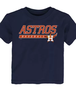 Toddler Navy Houston Astros Take The Lead T-Shirt