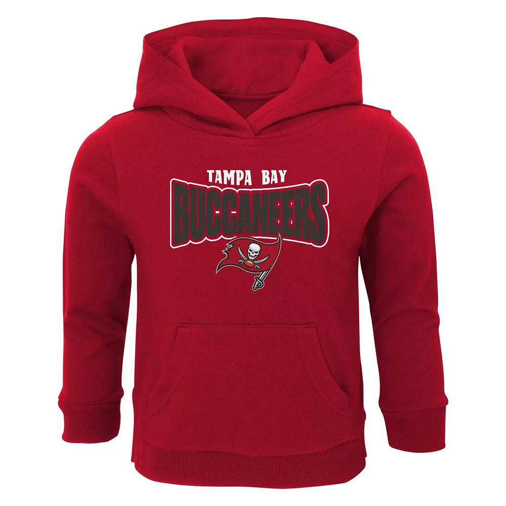 Toddler Red Tampa Bay Buccaneers Draft Pick Pullover Hoodie 1 Toddler Red Tampa Bay Buccaneers Draft Pick Pullover Hoodie