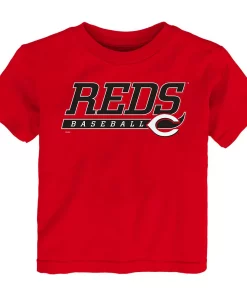 Toddler Red Cincinnati Reds Take The Lead T-Shirt