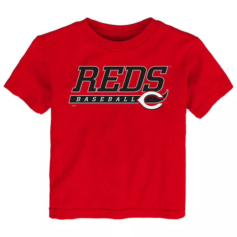 Toddler Red Cincinnati Reds Take The Lead T-Shirt 1 Toddler Red Cincinnati Reds Take The Lead T-Shirt