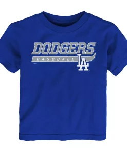 Toddler Royal Los Angeles Dodgers Take The Lead T-Shirt