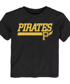 Toddler Black Pittsburgh Pirates Take The Lead T-Shirt