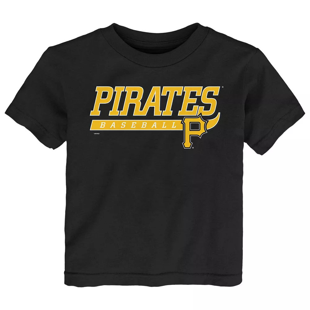 Toddler Black Pittsburgh Pirates Take The Lead T-Shirt 1 Toddler Black Pittsburgh Pirates Take The Lead T-Shirt